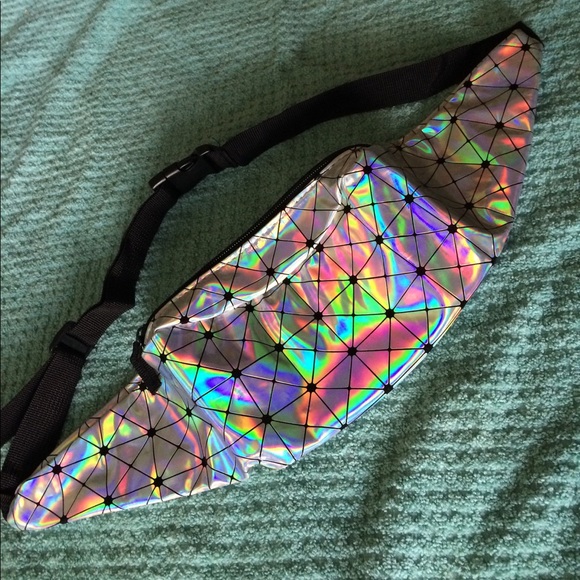 Handbags - Iridescent prism ✨festival Fanny pack! NEW